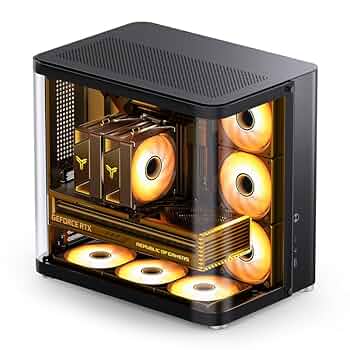 Amazon.co.jp: PCケース JONSBO TK-2 デュアルサーフェス側透
